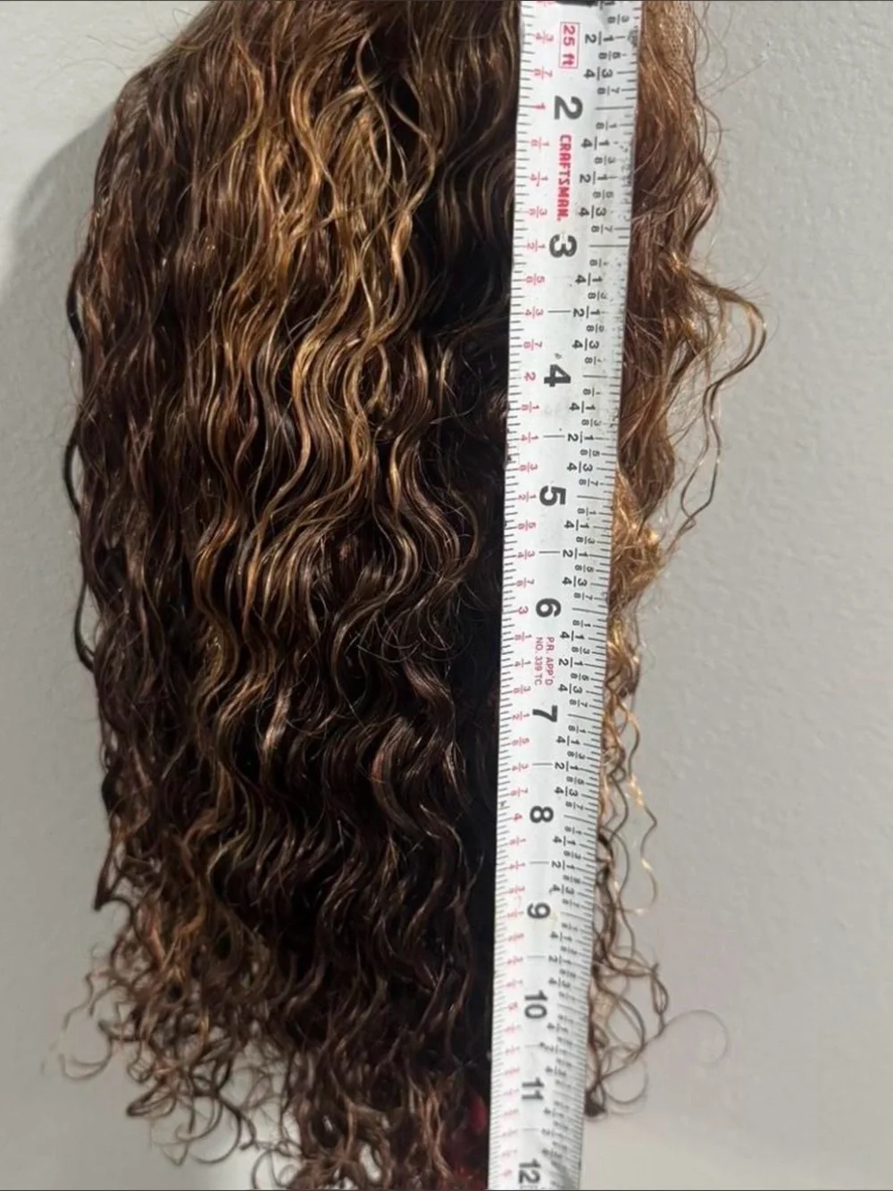 Brown Curly Women’s Hair Extension - Natural Shine